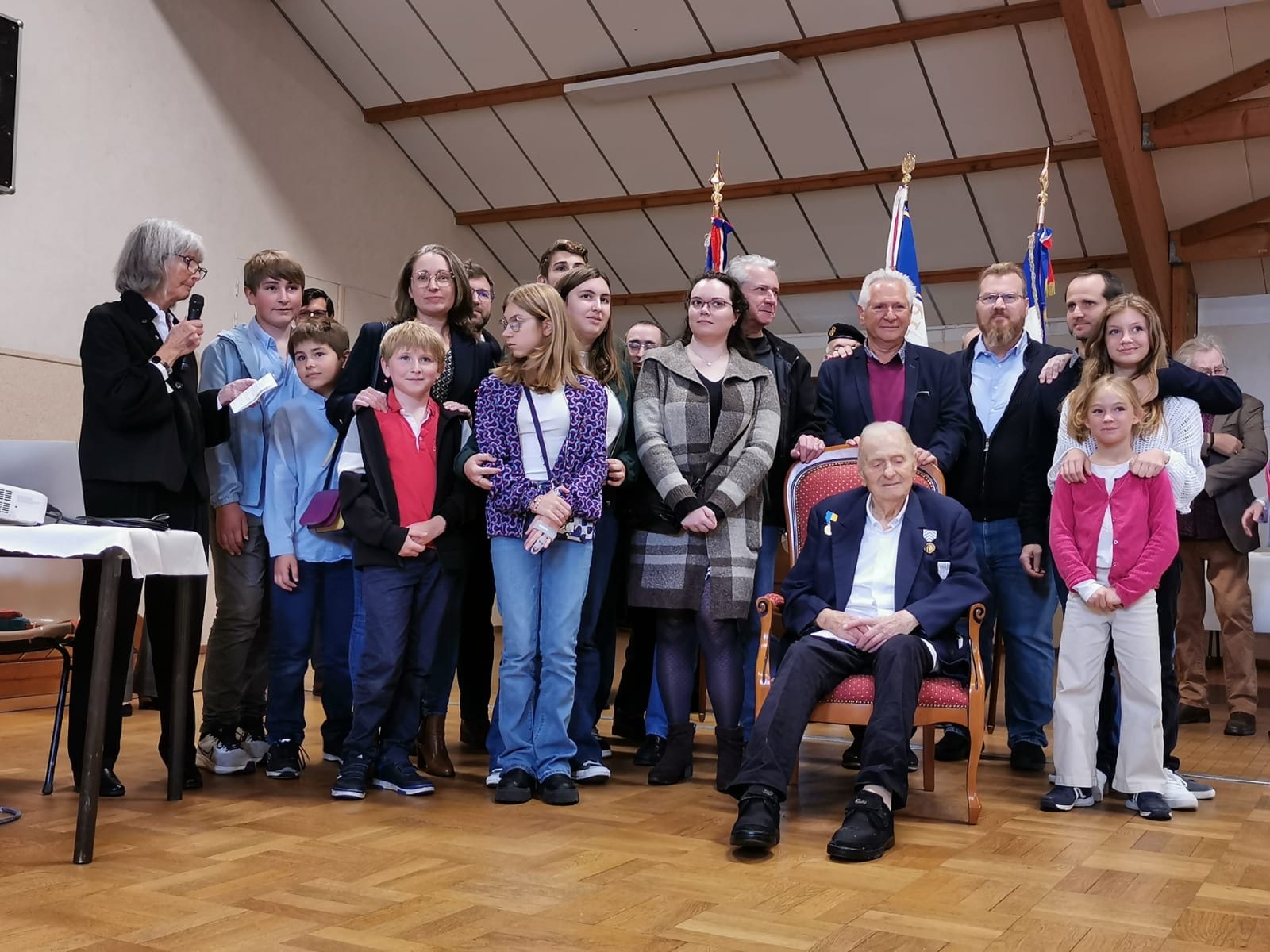 Centenaire de René Séjourné : 4 générations réunies