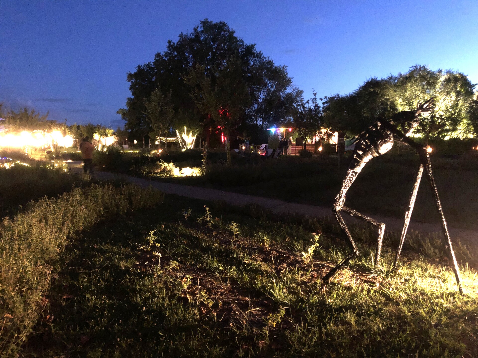 Festival Art Nature au Domaine de Flotin<br />
Les créatures, de L’adam de fer