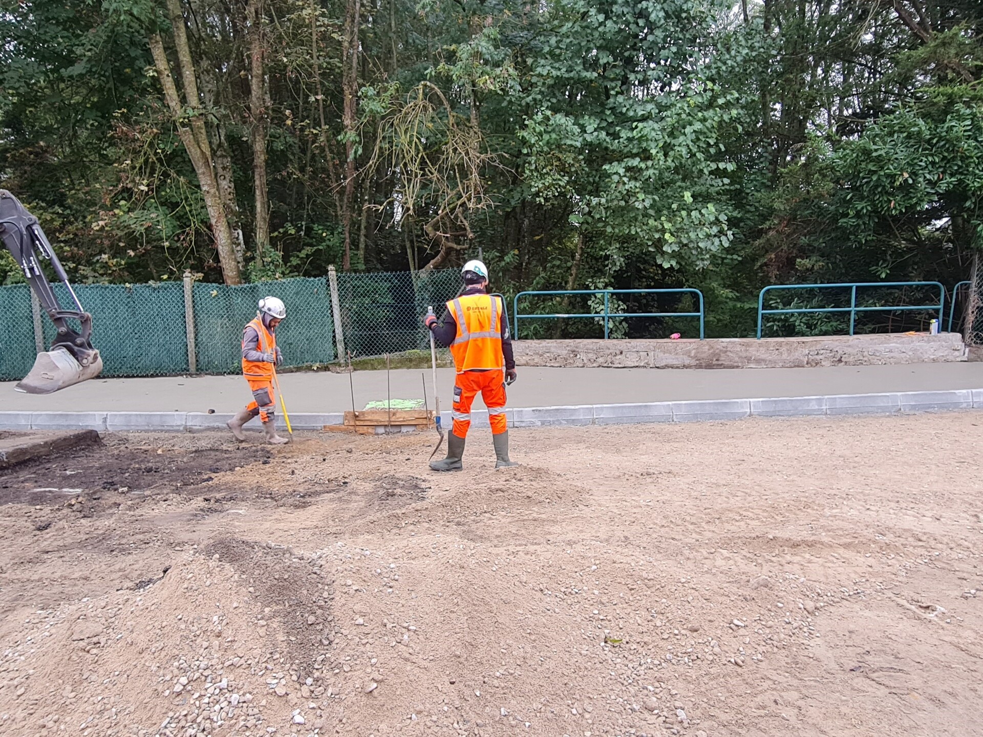 Travaux rue St Sauveur 30 10 2024