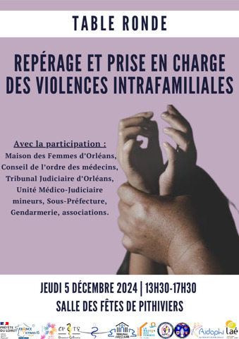 Table ronde sur les violences intrafamiliales